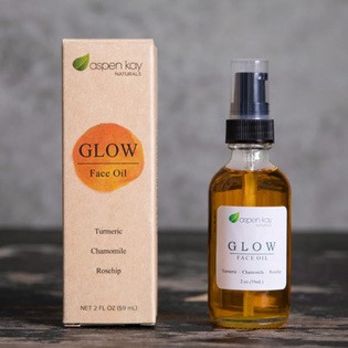 glow face oil from Aspen Kay Naturals